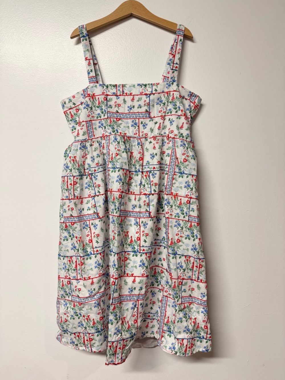 Janie and Jack Floral Patchwork Sundress size 18